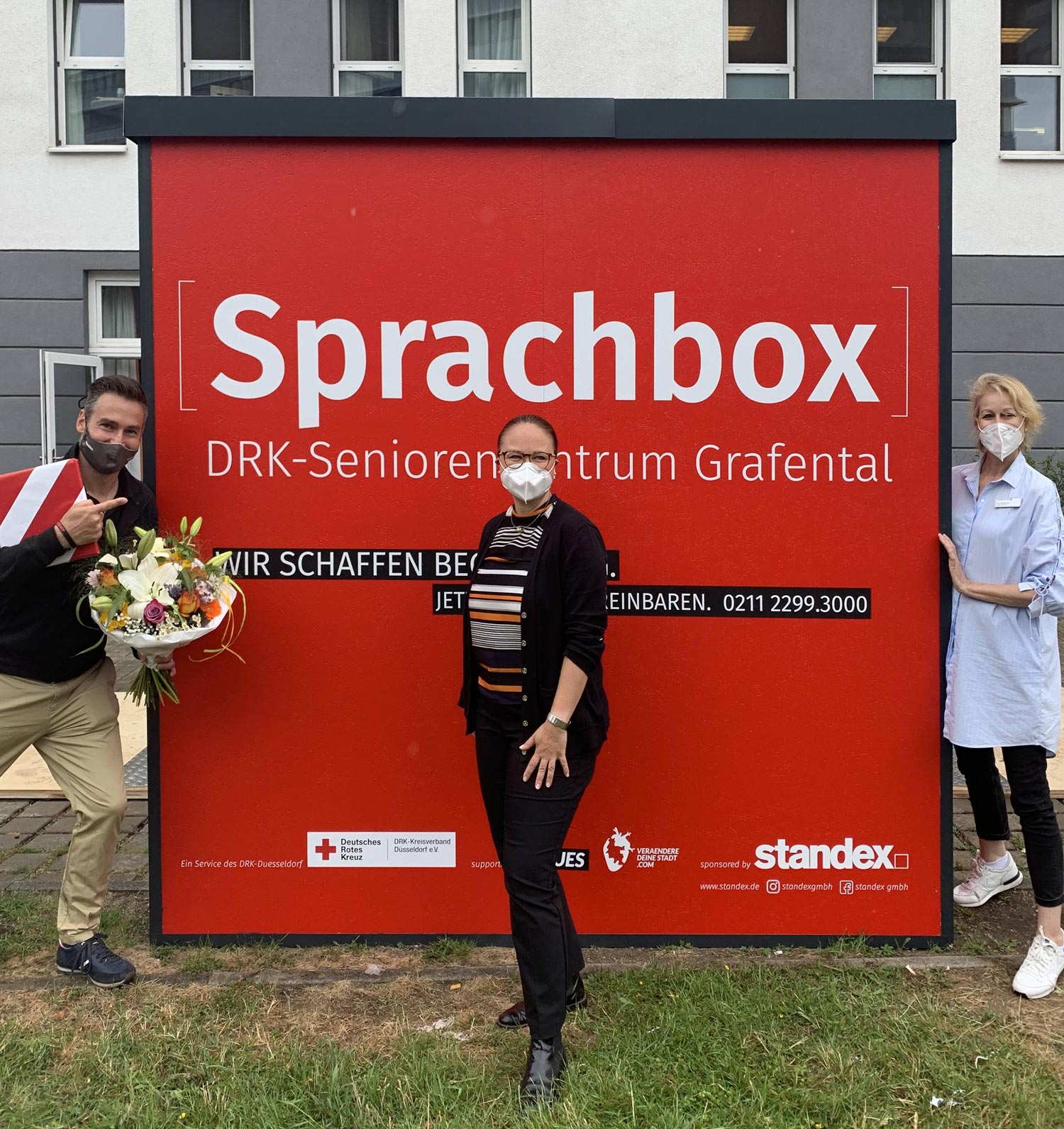 Einweihung der Standex-Sprachbox